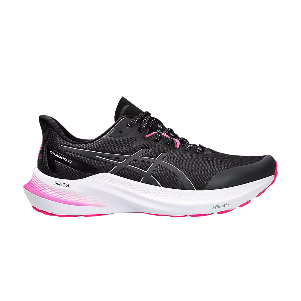Asics Women's GT 2000 12 Lite-Show Black Pure Silver