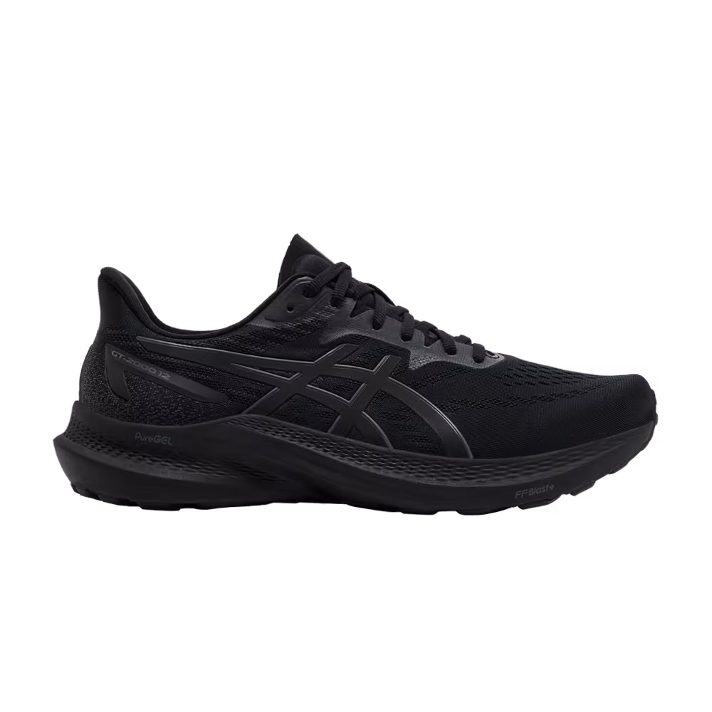 Asics GT 2000 12 Extra Wide Triple Black