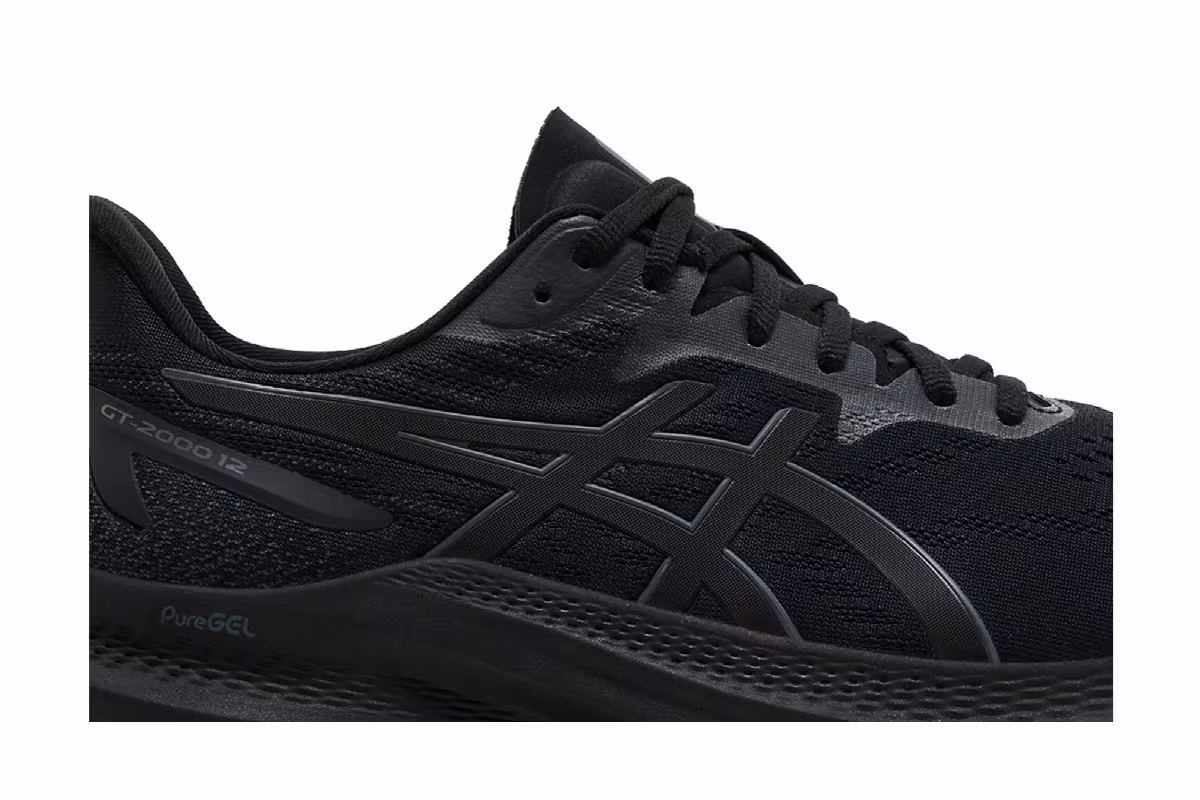 Asics GT 2000 12 Extra Wide Triple Black, view 3
