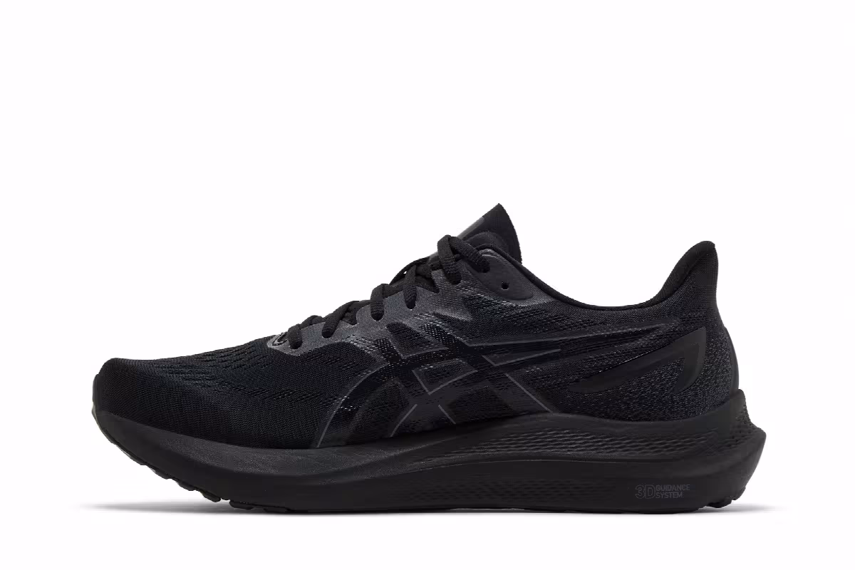 Asics GT 2000 12 Extra Wide Triple Black, view 4