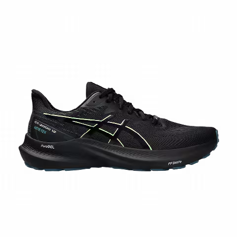 Asics GT 2000 12 GORE-TEX 'Black Illuminate Green'