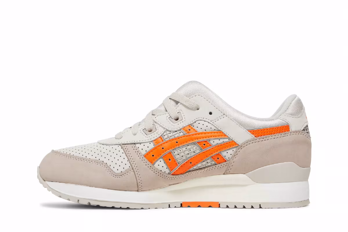 Ronnie Fieg x ASICS Gel Lyte 3 Remastered Super Orange, view 4