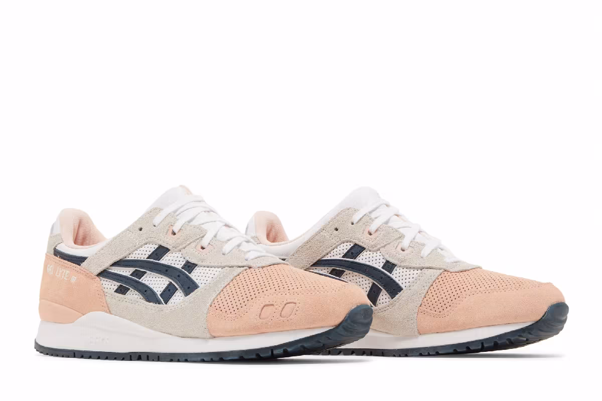 ASICS Gel Lyte 3 OG Colored Toe Pack - Bakedpink, view 9