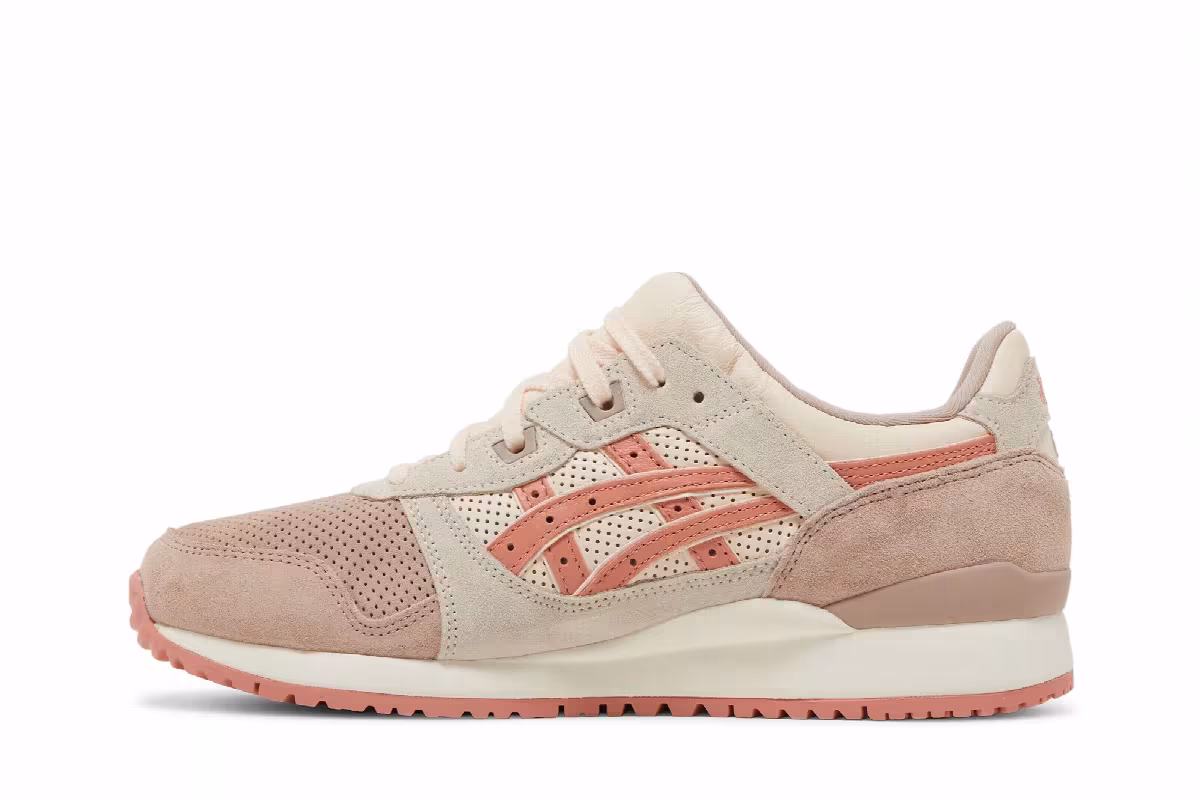 ASICS Gel Lyte 3 OG Colored Toe Pack - Salmon, view 4