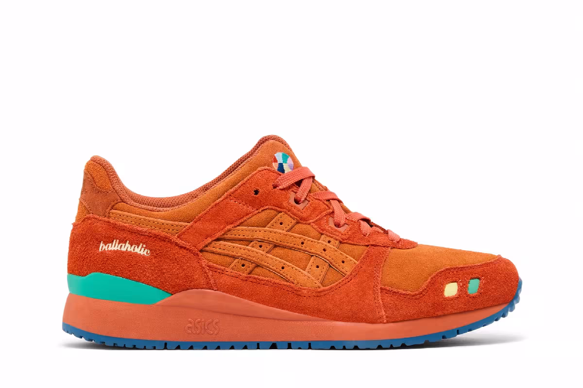 ballaholic x ASICS Gel Lyte 3 OG Ball On Journey, view 2