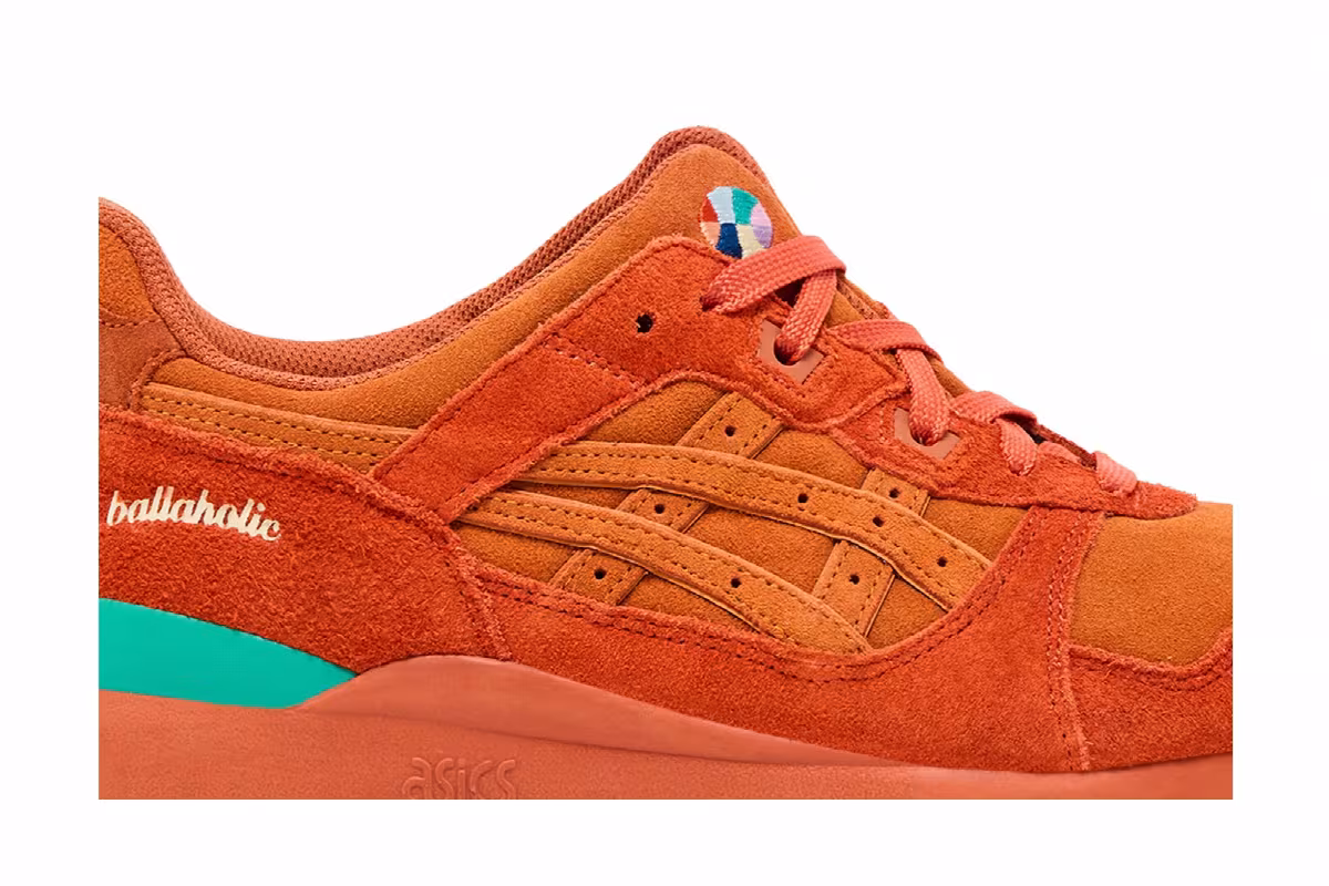 ballaholic x ASICS Gel Lyte 3 OG Ball On Journey, view 3