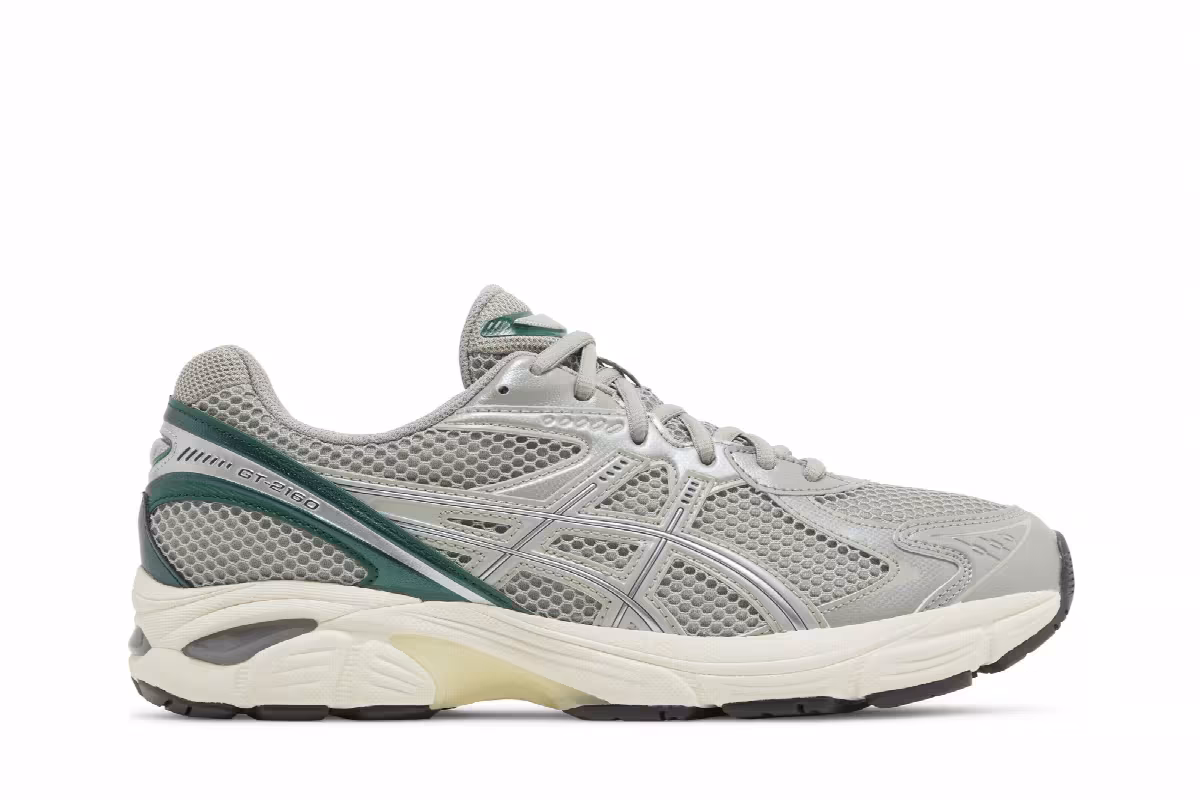 ASICS GT 2160 Seal Grey Jewel Green, view 2