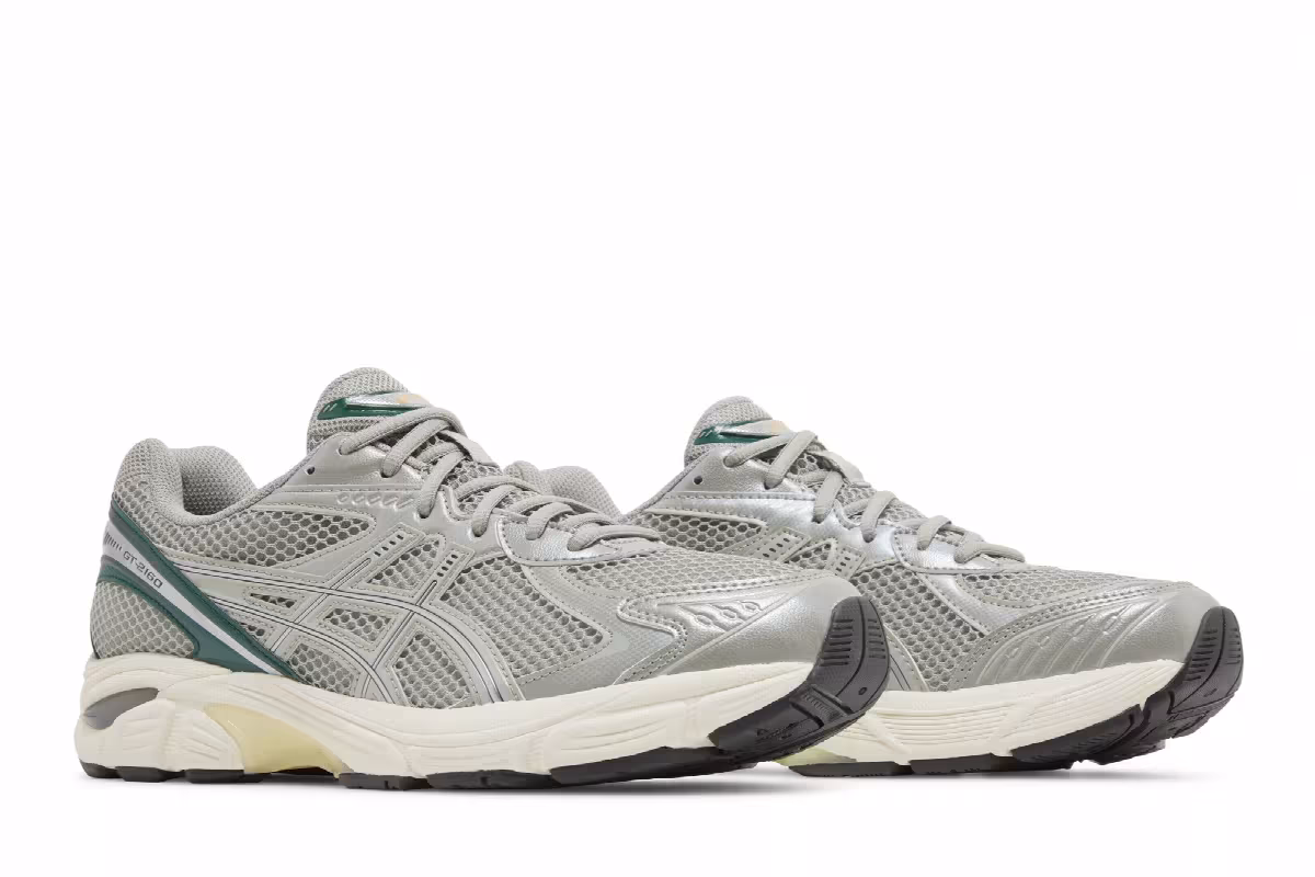 ASICS GT 2160 Seal Grey Jewel Green, view 9
