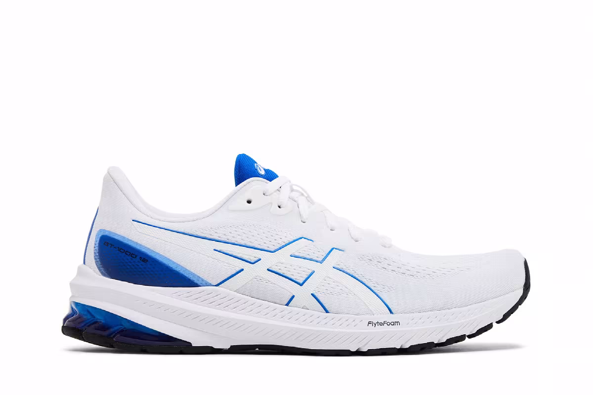 Asics GT 1000 12 White Illusion Blue, view 2