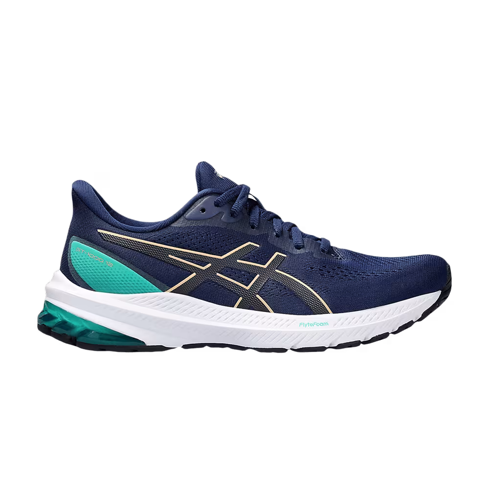 Asics Women's GT 1000 12 Blue Expanse Champagne