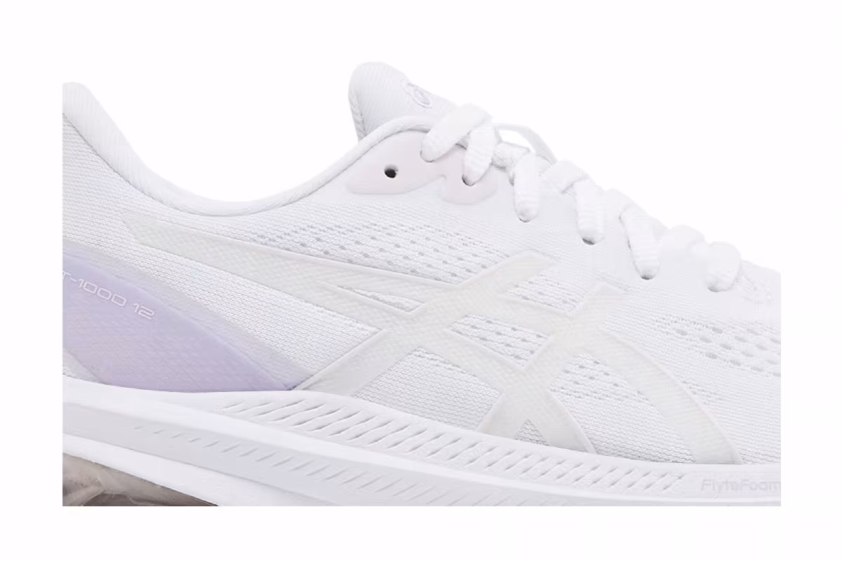 ASICS Women's GT 1000 12 White Cosmos, view 3