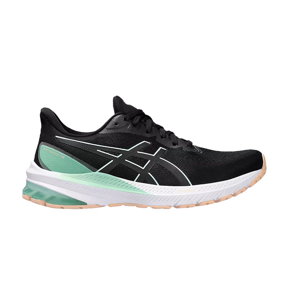 Asics Women's GT 1000 12 Black Mint Tint