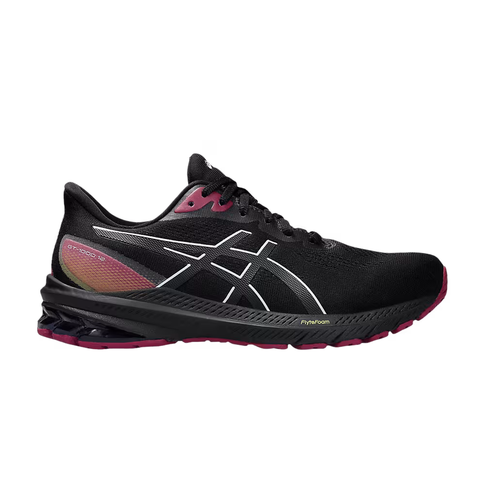 Asics Women's GT 1000 12 GORE-TEX Black Pink