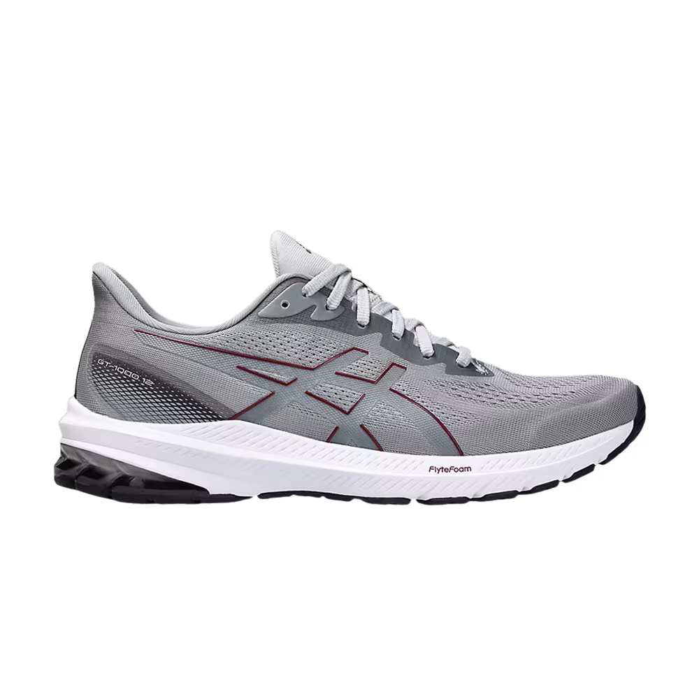 Asics GT 1000 12 Extra Wide Sheet Rock Antique Red