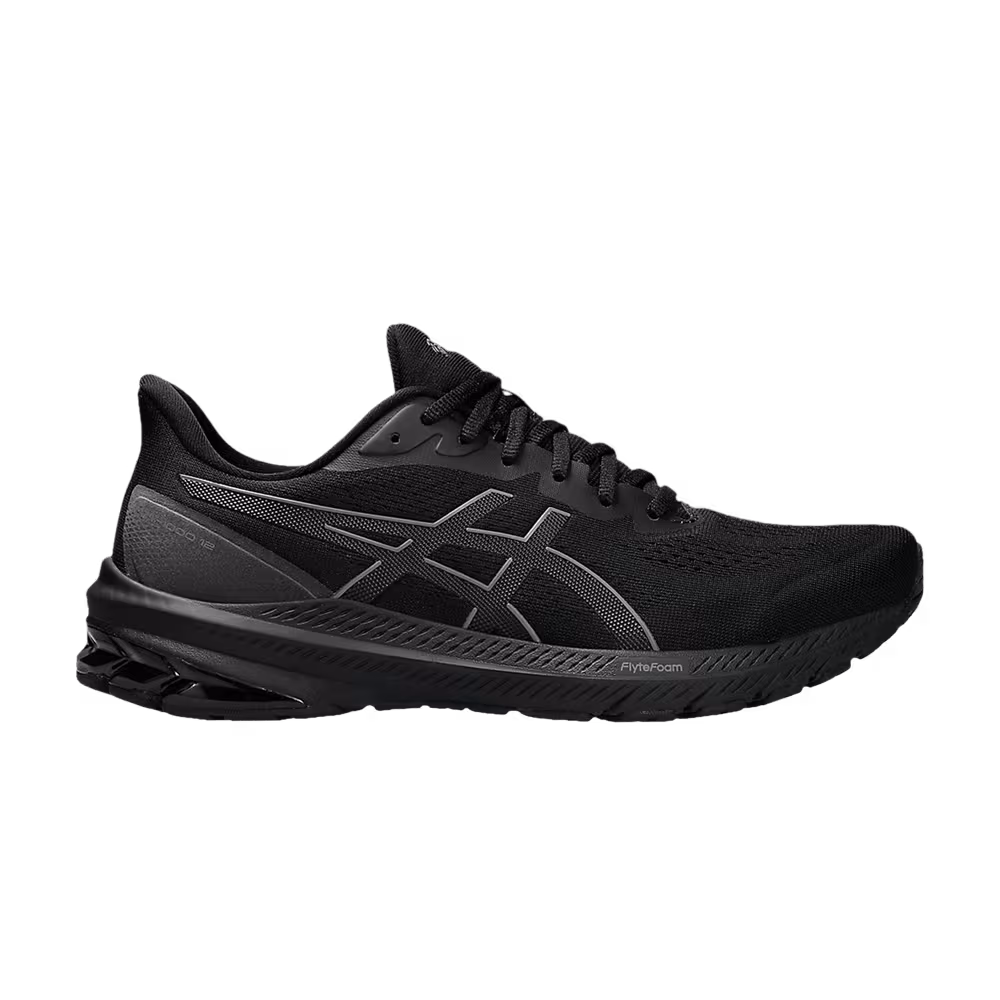 Asics GT 1000 12 Extra Wide Black Carrier Grey