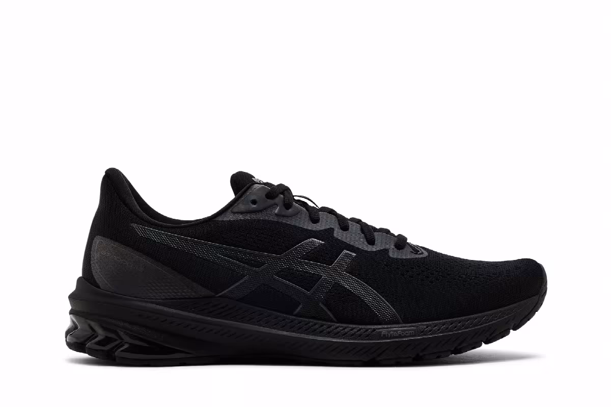 Asics GT 1000 12 Black Carrier Grey, view 2