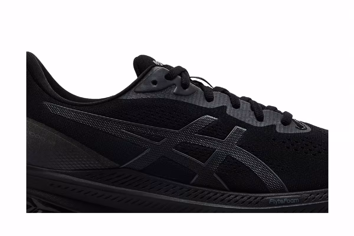 Asics GT 1000 12 Black Carrier Grey, view 3