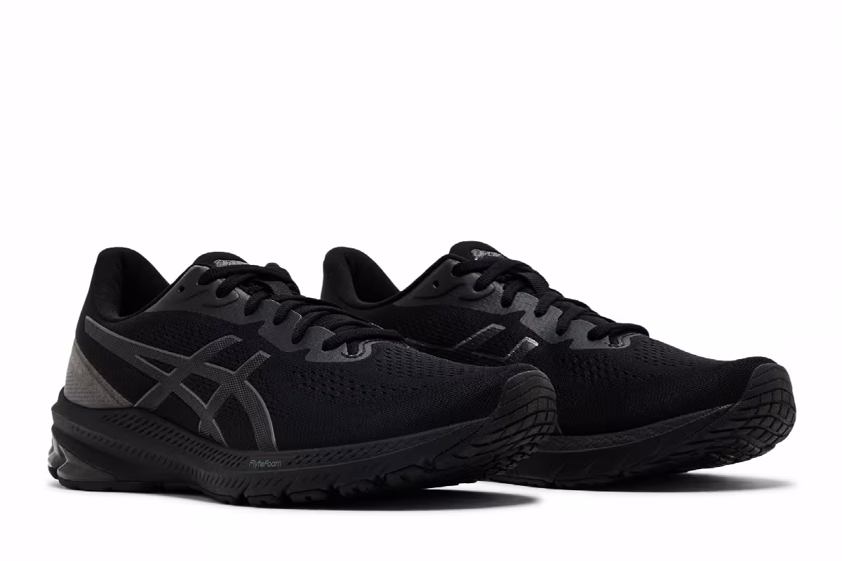 Asics GT 1000 12 Black Carrier Grey, view 9