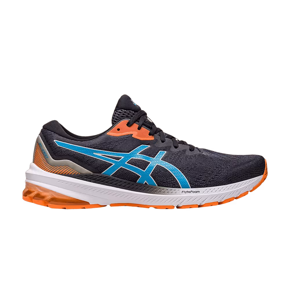 Asics GT 1000 11 Black Island Blue Peach