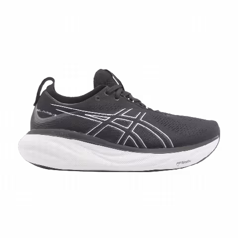 Asics Gel Nimbus 25 4E Wide 'Black Pure Silver'