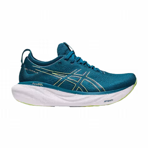 Asics Wmns Gel Nimbus 25 'Ink Teal Lime Green'