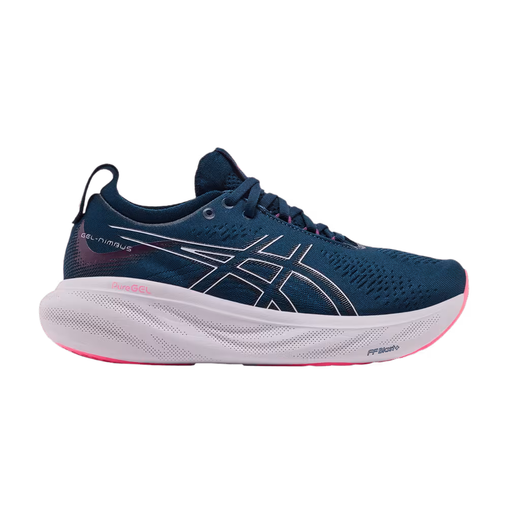 ASICS Women's Gel Nimbus 25 French Blue Lilac Hint