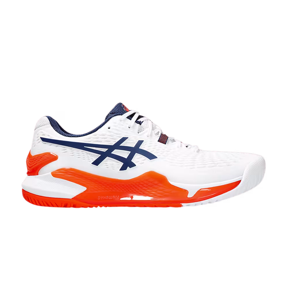 ASICS Gel Resolution 9 White Blue Expanse Koi