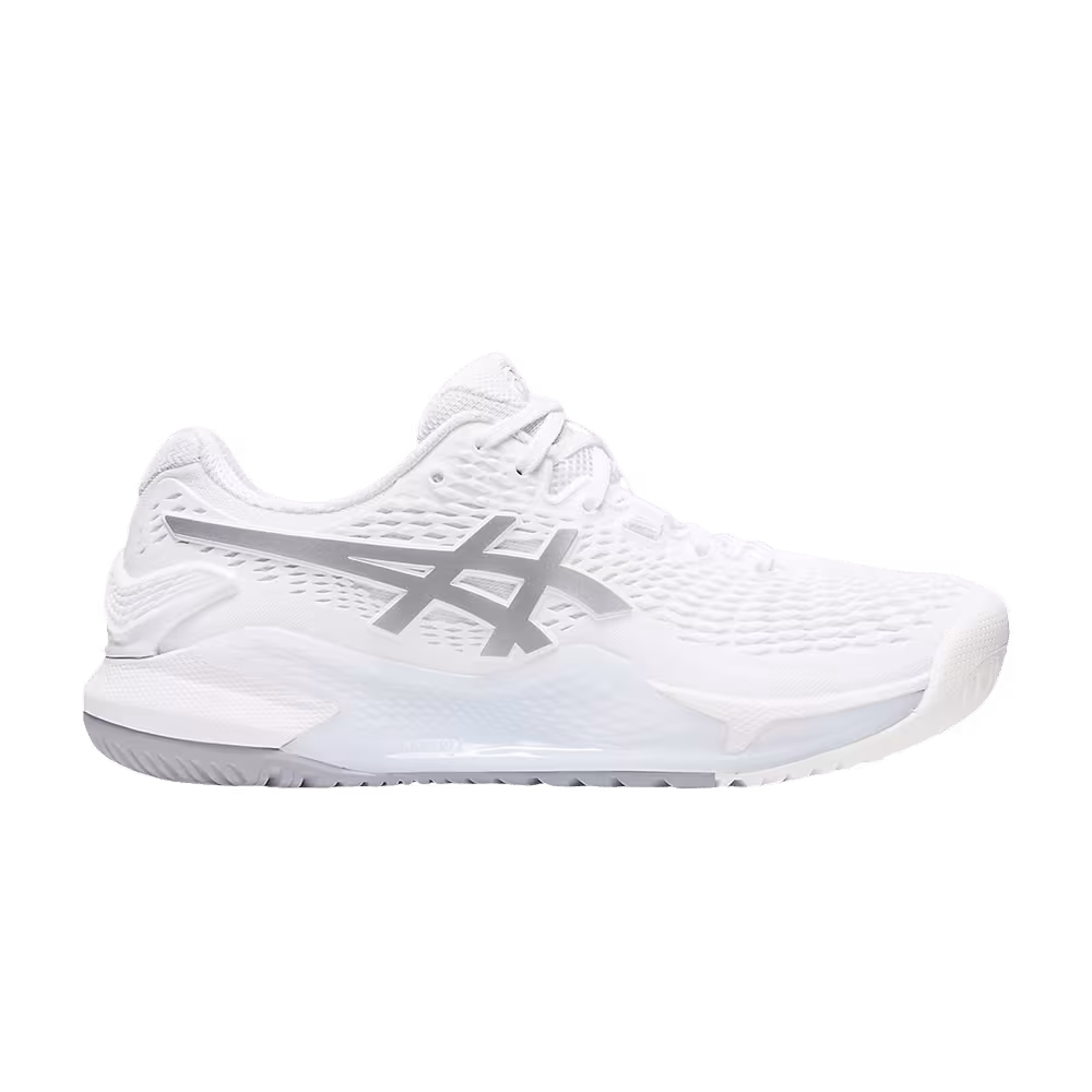 ASICS Women's Gel Resolution 9 White Pure Silver
