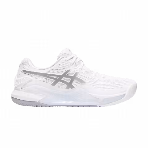 ASICS Wmns Gel Resolution 9 Wide 'White Pure Silver'