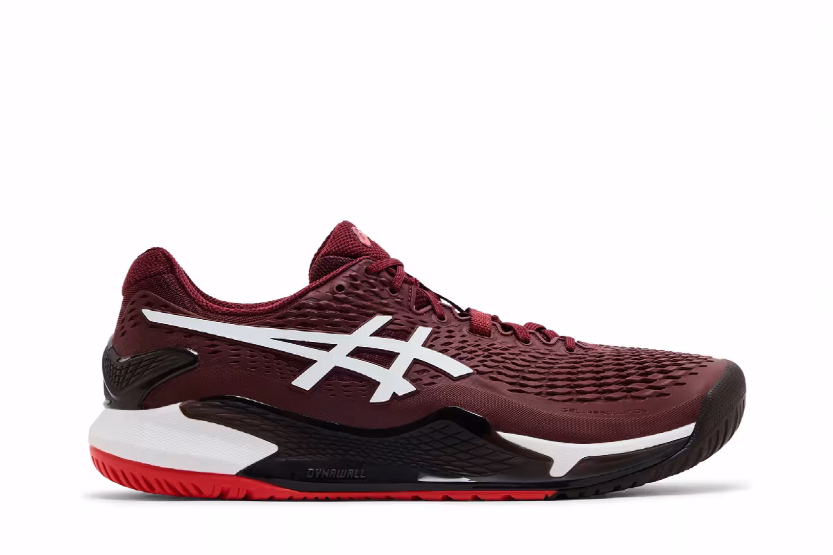 Asics Gel Resolution 9 Antique Red, view 2