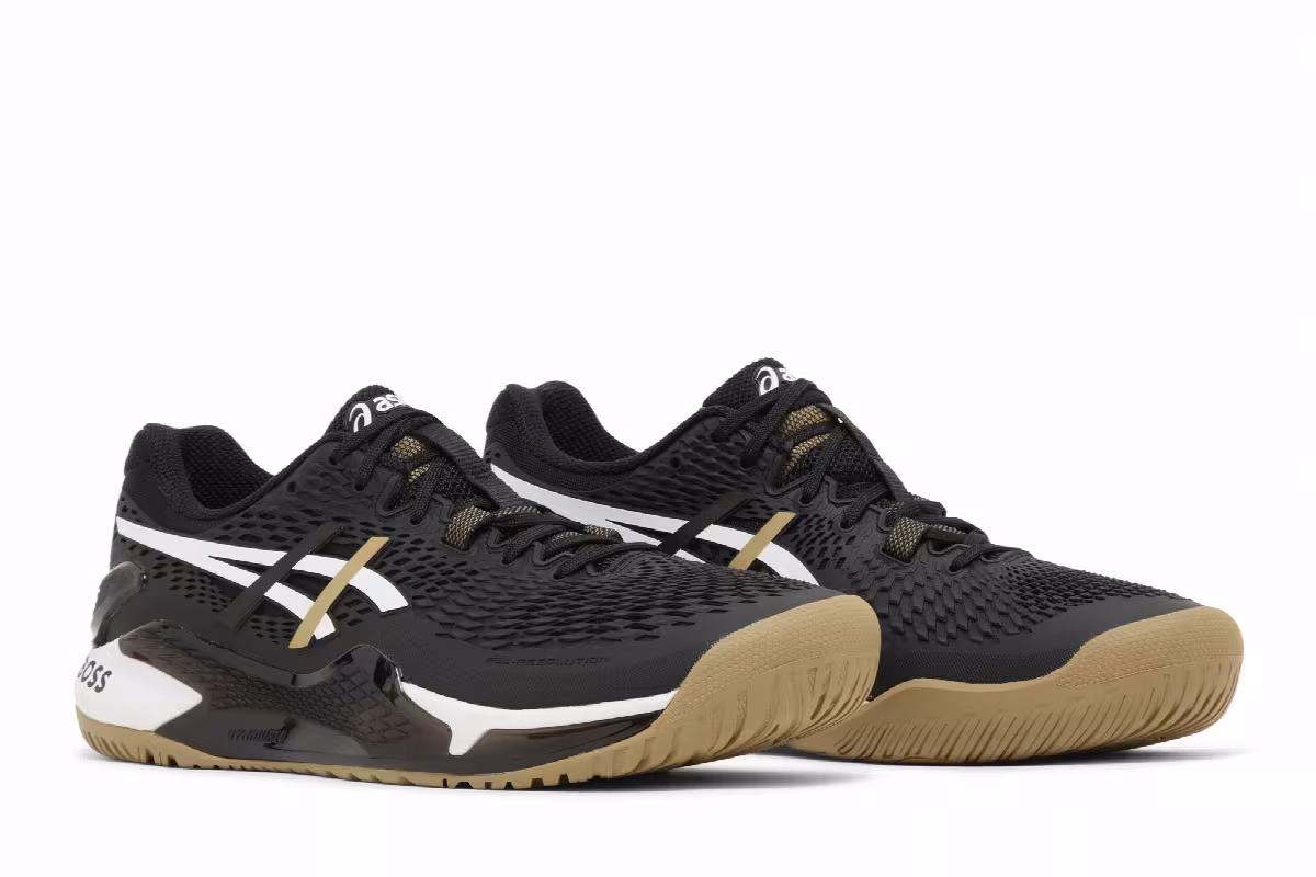ASICS Gel Resolution 9 Black Camel, view 9