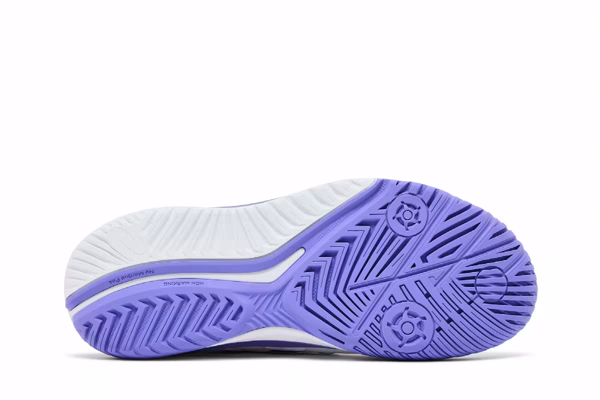 ASICS Women's Gel Resolution 9 White Amethyst, view 5