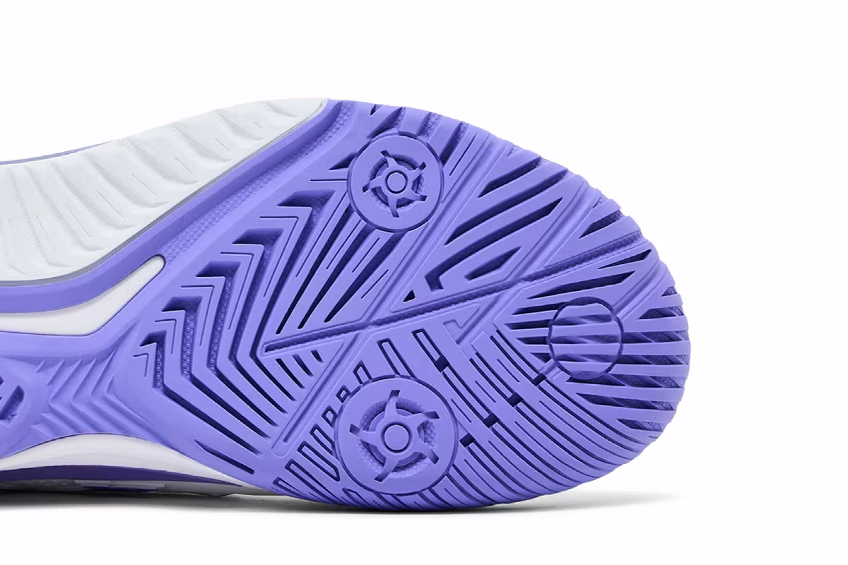 ASICS Women's Gel Resolution 9 White Amethyst, view 6