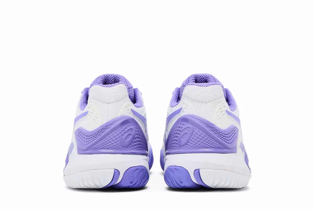 ASICS Women's Gel Resolution 9 White Amethyst, view 7
