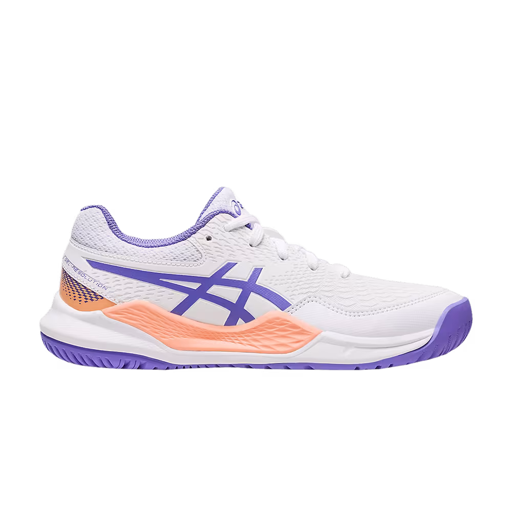 Asics Gel Resolution 9 GS White Amethyst