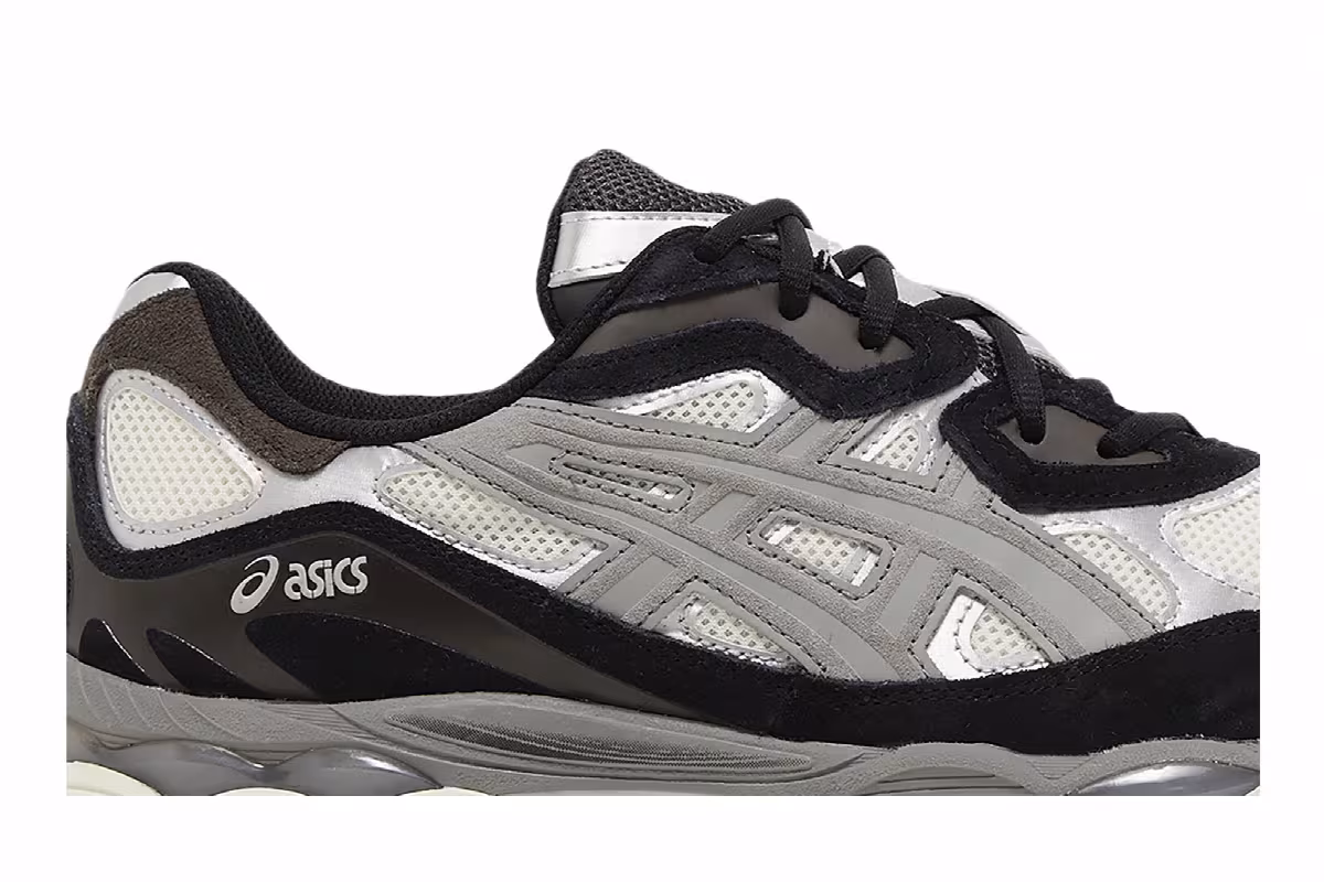 ASICS Gel NYC Black Ivory Grey, view 3