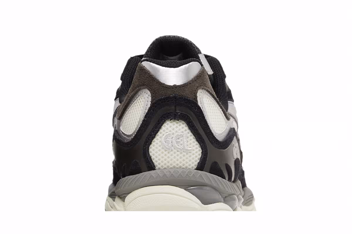 ASICS Gel NYC Black Ivory Grey, view 8