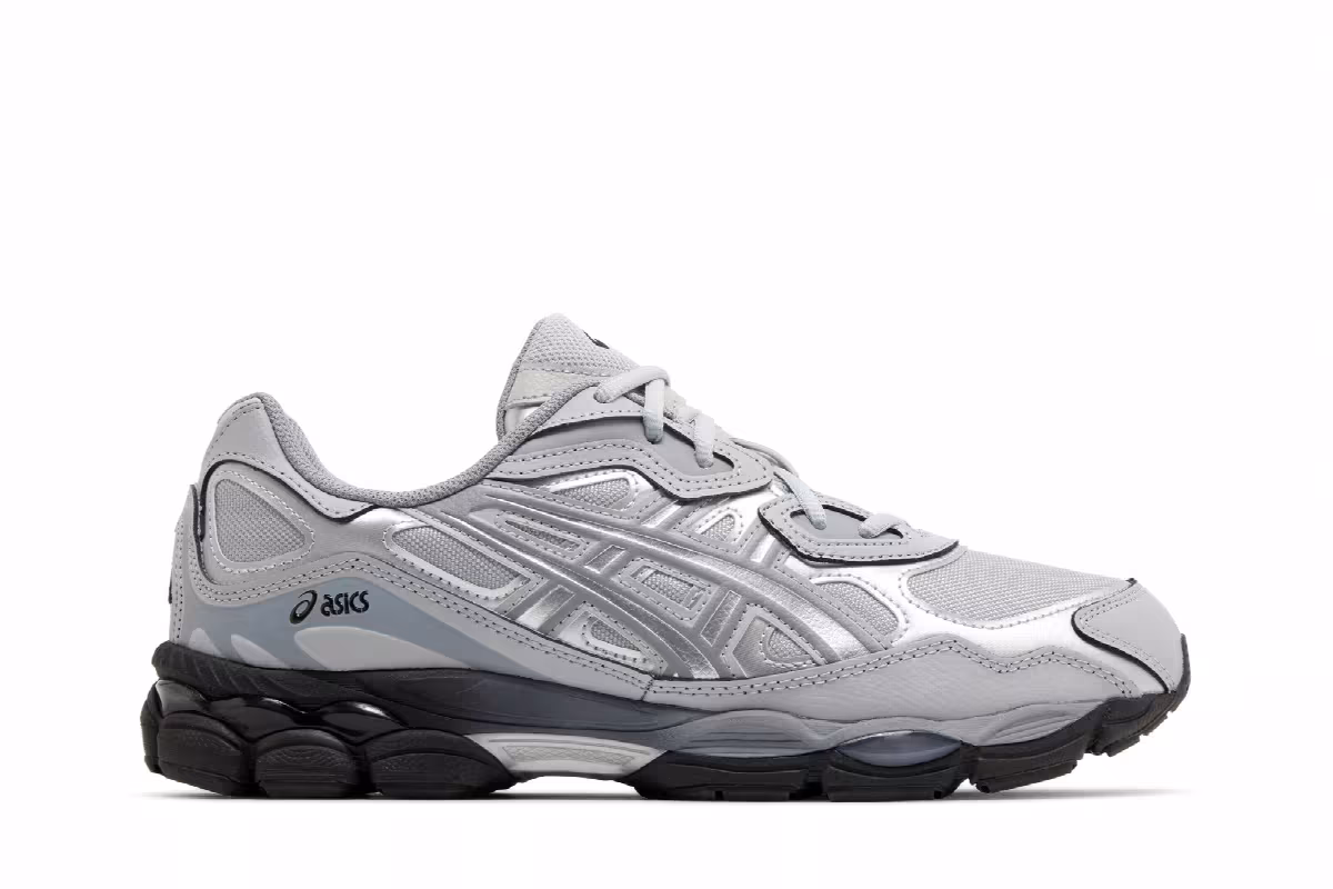 ASICS Gel NYC Mid Grey Sheet Rock, view 2