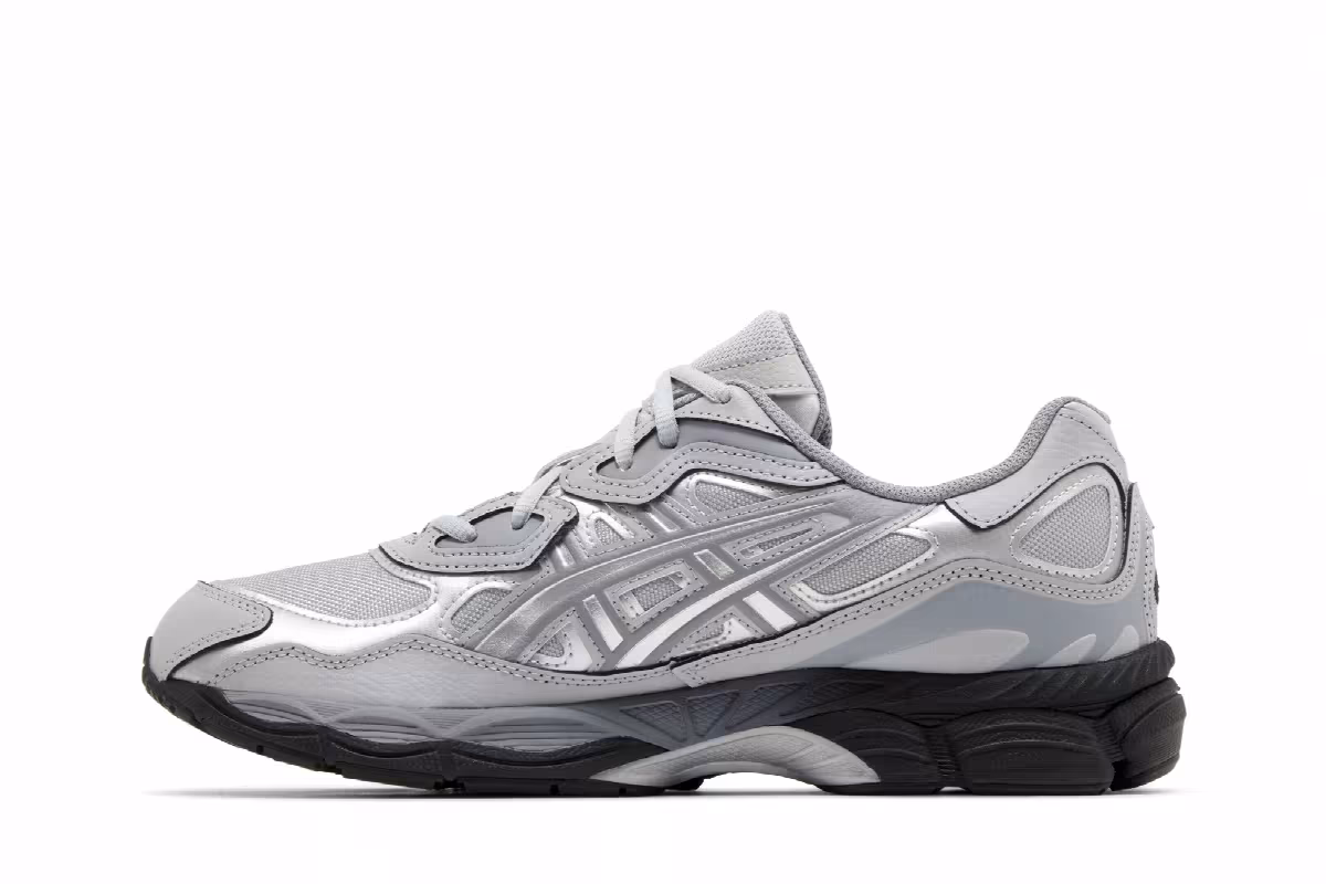 ASICS Gel NYC Mid Grey Sheet Rock, view 4