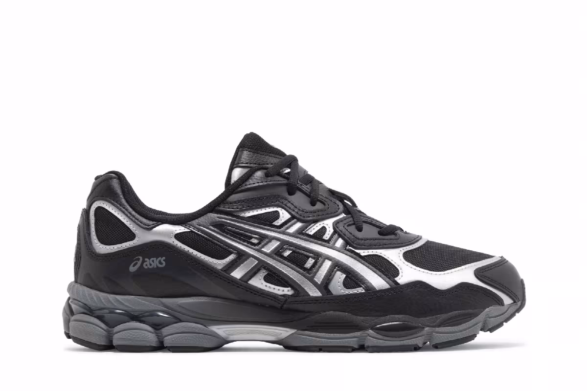 ASICS Gel NYC Black Graphite Grey, view 2