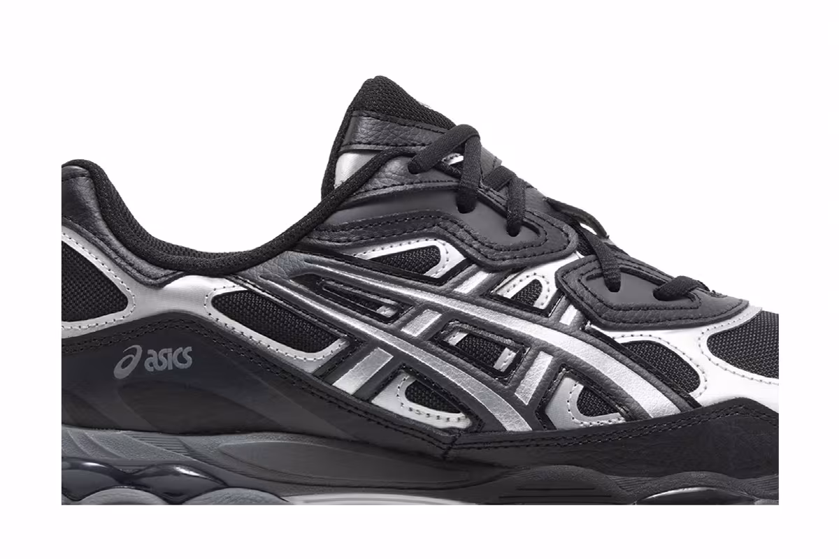 ASICS Gel NYC Black Graphite Grey, view 3