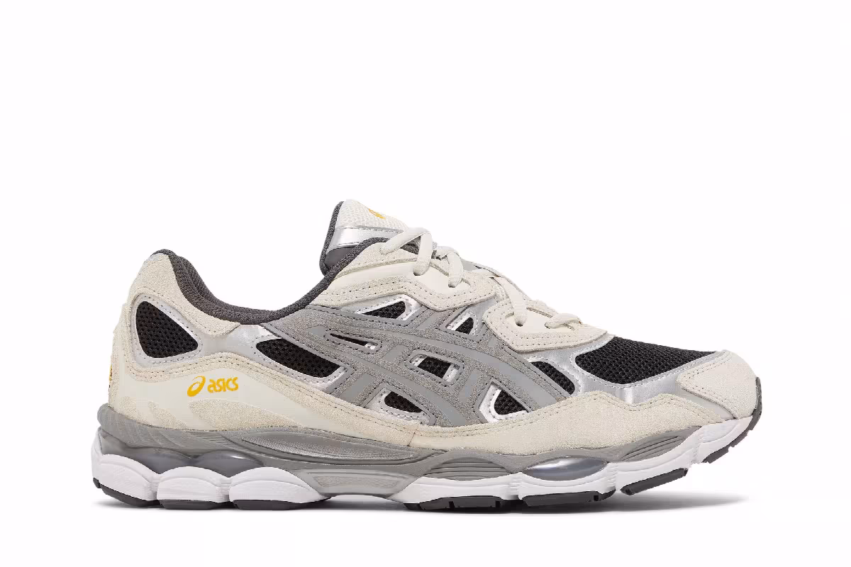 ASICS Gel NYC Clay Grey Black, view 2