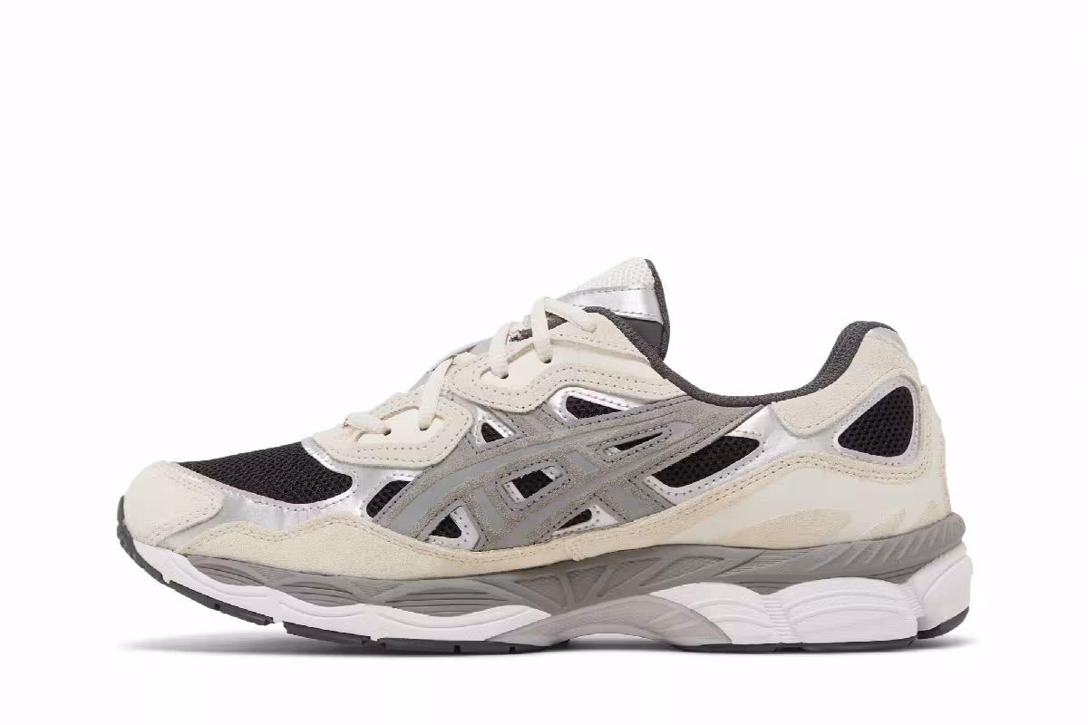 ASICS Gel NYC Clay Grey Black, view 4