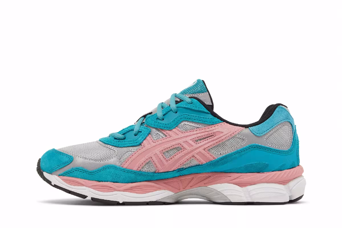 Awake NY x ASICS Gel NYC Teal Pink, view 4