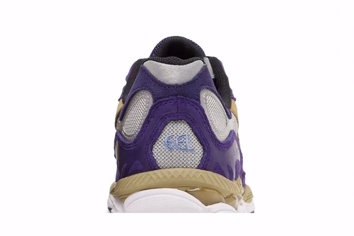 Awake NY x ASICS Gel NYC Purple Gold, view 8