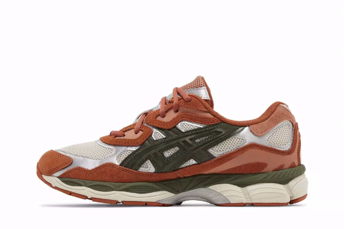 ASICS Gel NYC Orange Forest, view 4