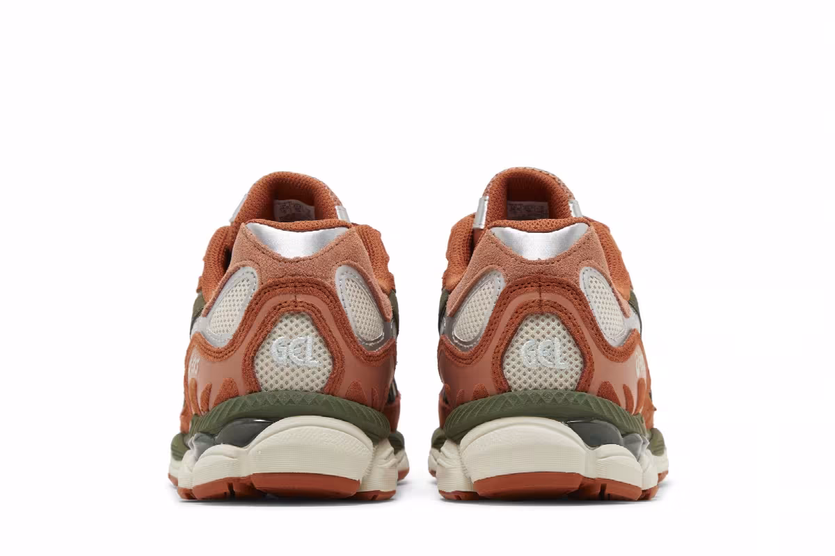 ASICS Gel NYC Orange Forest, view 7