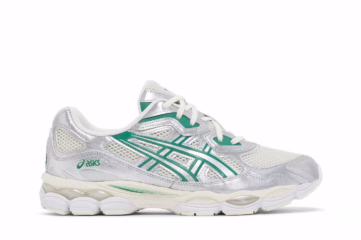 ASICS Gel NYC Cream Kale, view 2