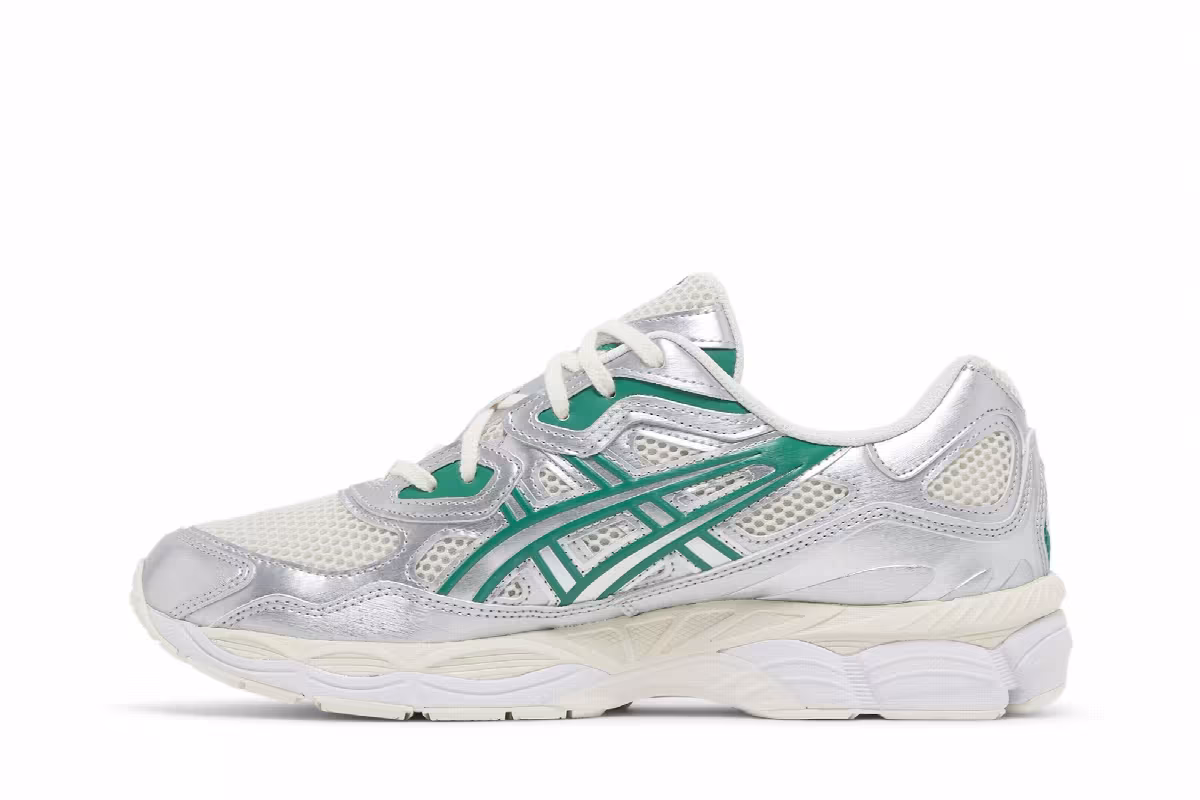 ASICS Gel NYC Cream Kale, view 4