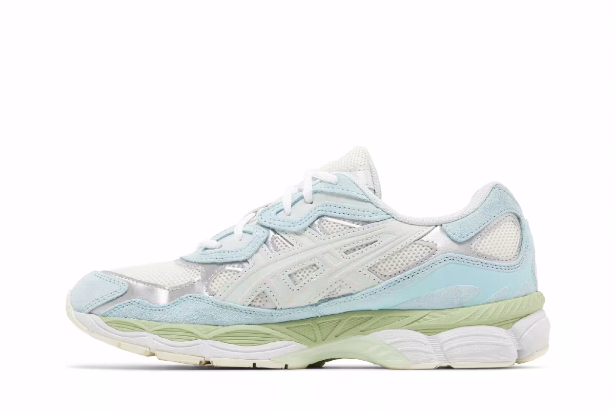 ASICS Gel NYC Cream Aquamarine, view 4